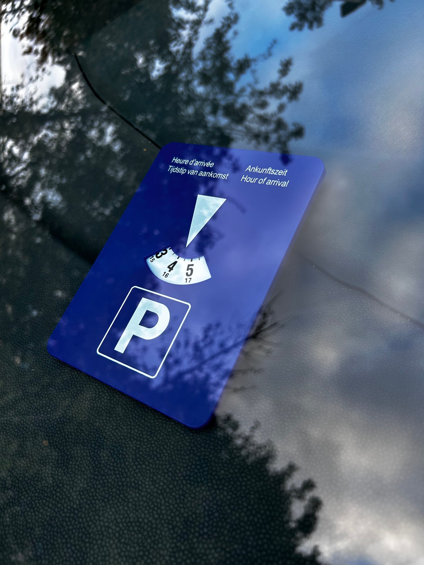 Automatische parkeerschijf - onbeperkt parkeren in de blauwe zone